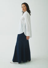 Load image into Gallery viewer, 08 DENIM TERRY WATERFALL SKIRT
