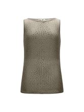 Load image into Gallery viewer, 08 RHINESTONE BOATNECK TANK
