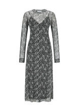 Load image into Gallery viewer, 08 PRINT MESH MIDI DRESS
